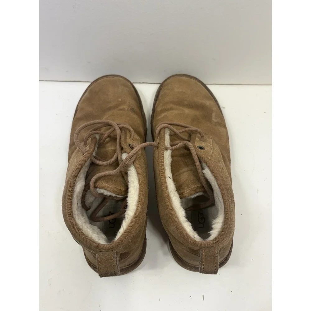 UGG Neumel‎ 3236 Chukka Ankle Boots Chestnut Suede Men's Size 11 Warm Lined